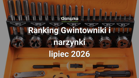 Ranking Gwintowniki i narzynki - lipiec 2026 w Gałązka24.pl. Zdjęcie produktu: Zestaw gwintowników i narzynek m3-m12 z pokrętłami 32el. din352 | C9182