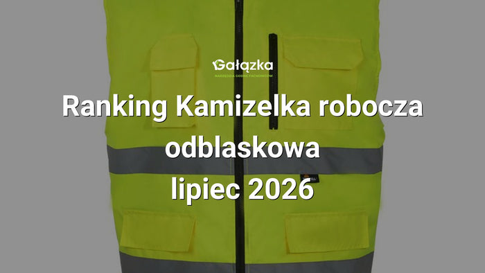 Ranking Kamizelka robocza odblaskowa - lipiec 2026 w Gałązka24.pl. Zdjęcie produktu: Kamizelka ocieplana dwustronna ostrzegawcza żółta VW104Y