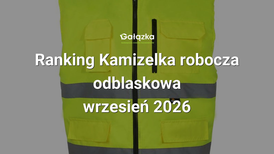 Ranking Kamizelka robocza odblaskowa - wrzesień 2026 w Gałązka24.pl. Zdjęcie produktu: Kamizelka ocieplana dwustronna ostrzegawcza żółta VW104Y