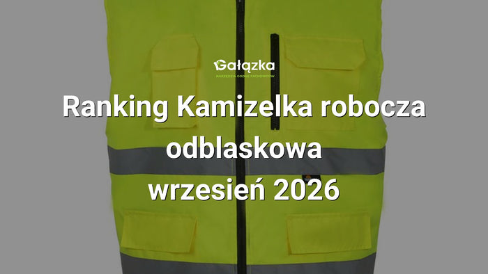 Ranking Kamizelka robocza odblaskowa - wrzesień 2026 w Gałązka24.pl. Zdjęcie produktu: Kamizelka ocieplana dwustronna ostrzegawcza żółta VW104Y