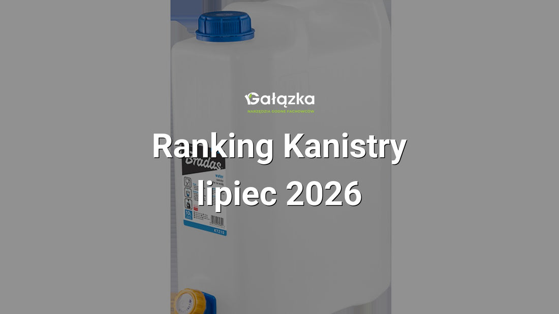 Ranking Kanistry - lipiec 2026 w Gałązka24.pl. Zdjęcie produktu: Kanister na wodę 10L z kranem | KTZ10