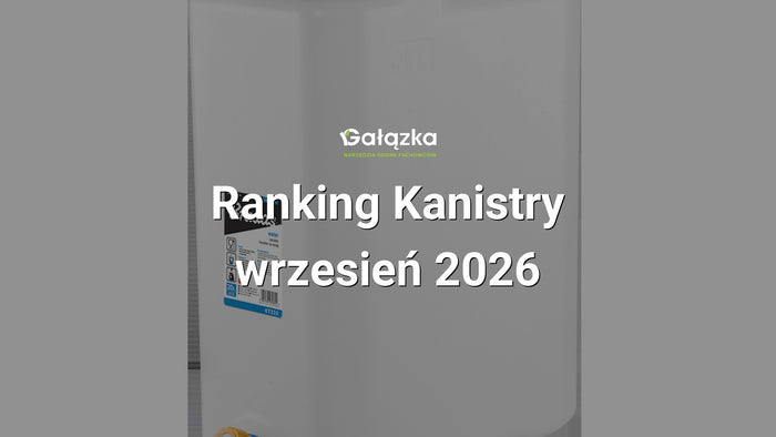 Ranking Kanistry - wrzesień 2026 w Gałązka24.pl. Zdjęcie produktu: Kanister na wodę 20L z kranem | KTZ20