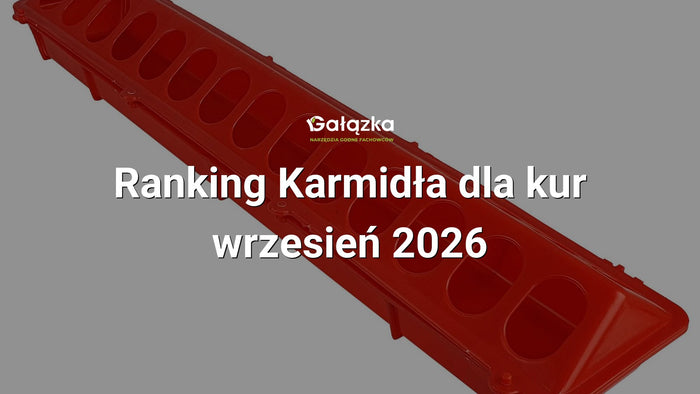Ranking Karmidła dla kur - wrzesień 2026 w Gałązka24.pl. Zdjęcie produktu: Karmidło dla drobiu podłużne 28-otworów 50cm | 04-0267