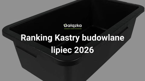 Ranking Kastry budowlane - lipiec 2026 w Gałązka24.pl. Zdjęcie produktu: Kastra budowlana prostokątna 90L | C0662