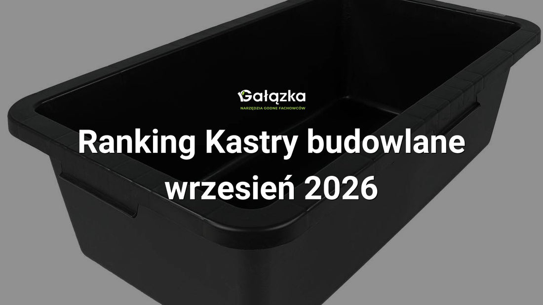 Ranking Kastry budowlane - wrzesień 2026 w Gałązka24.pl. Zdjęcie produktu: Kastra budowlana prostokątna 90L | C0662