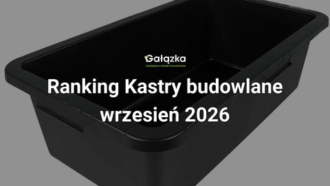 Ranking Kastry budowlane - wrzesień 2026 w Gałązka24.pl. Zdjęcie produktu: Kastra budowlana prostokątna 90L | C0662