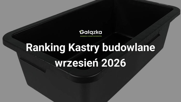 Ranking Kastry budowlane - wrzesień 2026 w Gałązka24.pl. Zdjęcie produktu: Kastra budowlana prostokątna 90L | C0662