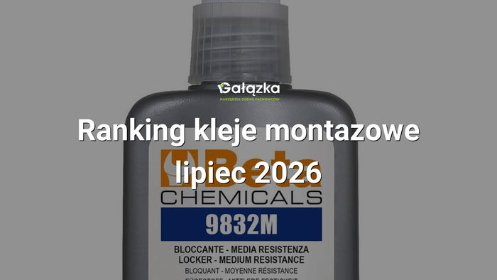 Ranking kleje montazowe - lipiec 2026 w Gałązka24.pl. Zdjęcie produktu: Klej montażowy o dużej sile łączenia do montażu na wałach 50ml | 9833H/50B