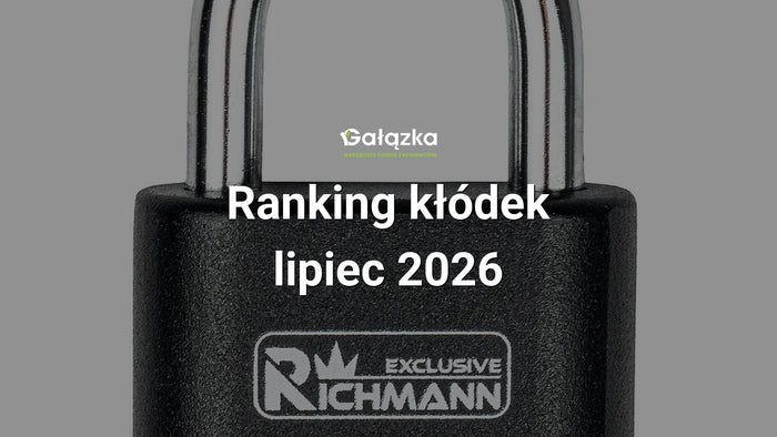Ranking kłódek - lipiec 2026 w Gałązka24.pl. Zdjęcie produktu: Kłódka na szyfr czarna 50mm | C9323