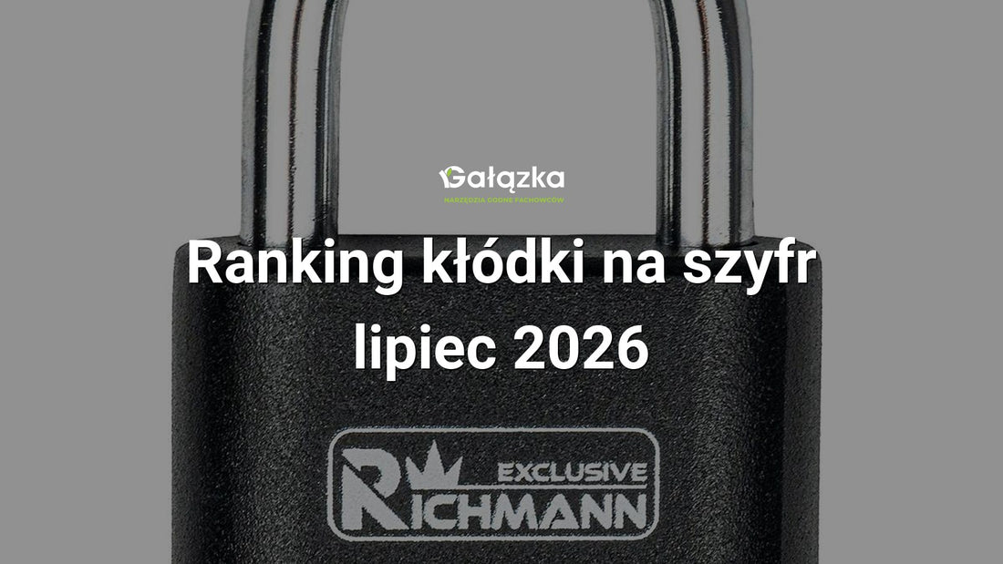 Ranking kłódki na szyfr - lipiec 2026 w Gałązka24.pl. Zdjęcie produktu: Kłódka na szyfr czarna 50mm | C9323
