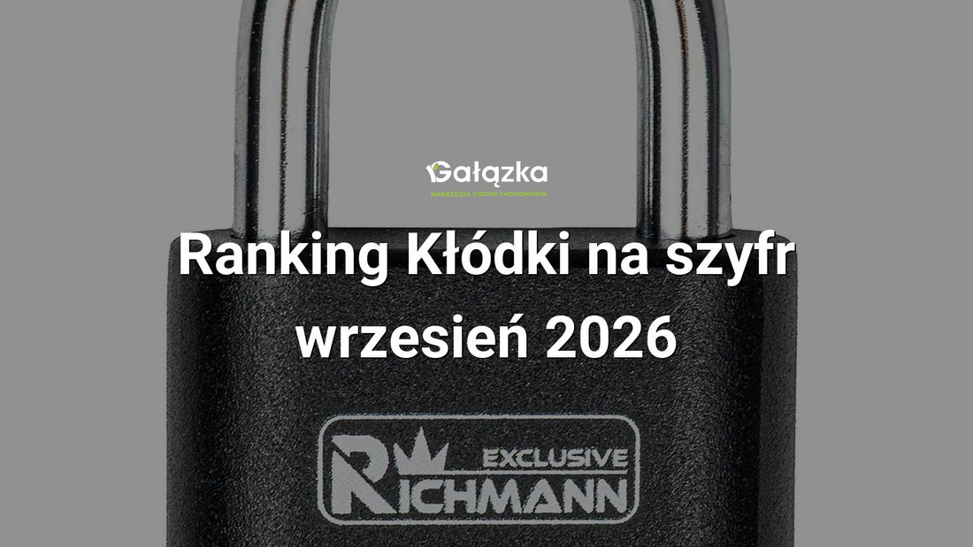 Ranking Kłódki na szyfr - wrzesień 2026 w Gałązka24.pl. Zdjęcie produktu: Kłódka na szyfr czarna 50mm | C9323