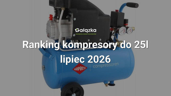 Ranking kompresory do 25l - lipiec 2026 w Gałązka24.pl. Zdjęcie produktu: Sprężarka HL150-24 8 bar 1,5 KM/1,1 kW 120 l/min 24L | 36744-E