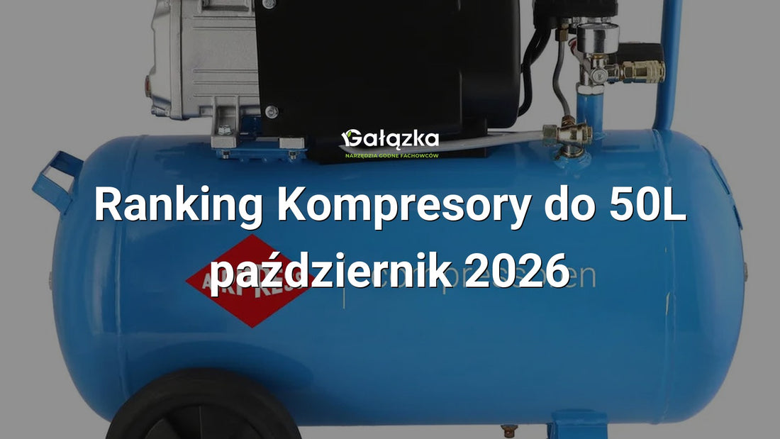 Ranking Kompresory do 50L - październik 2026 w Gałązka24.pl. Zdjęcie produktu: HL275-50 Sprężarka kompresor 50l na kółkach 157 l/min 8bar 230V. | 36856