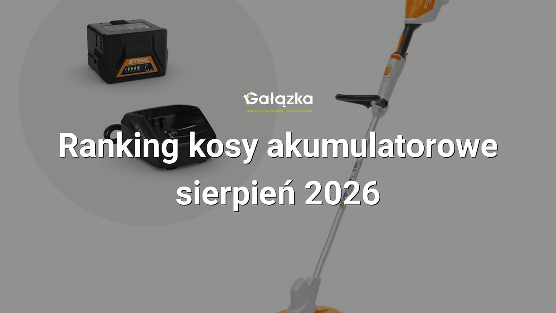Ranking kosy akumulatorowe - sierpień 2026 w Gałązka24.pl. Zdjęcie produktu: Lekka Kosa akumulatorowa FSA 57 SET z ładowarką i akumulatorem AutoCut C3-2 | 4522-011-5748