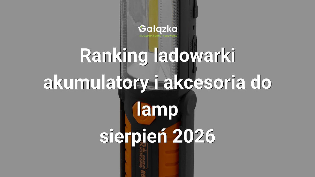 Ranking ladowarki akumulatory i akcesoria do lamp - sierpień 2026 w Gałązka24.pl. Zdjęcie produktu: Lampa akumulatorowa uchylna magnetyczna podstawa 3w + 5 led | C6814