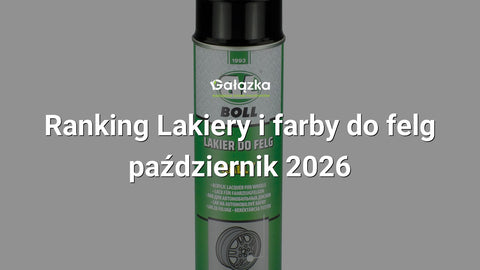 Ranking Lakiery i farby do felg - październik 2026 w Gałązka24.pl. Zdjęcie produktu: Lakier do felg samochodowych czarny połysk spray 500ml | 0010134