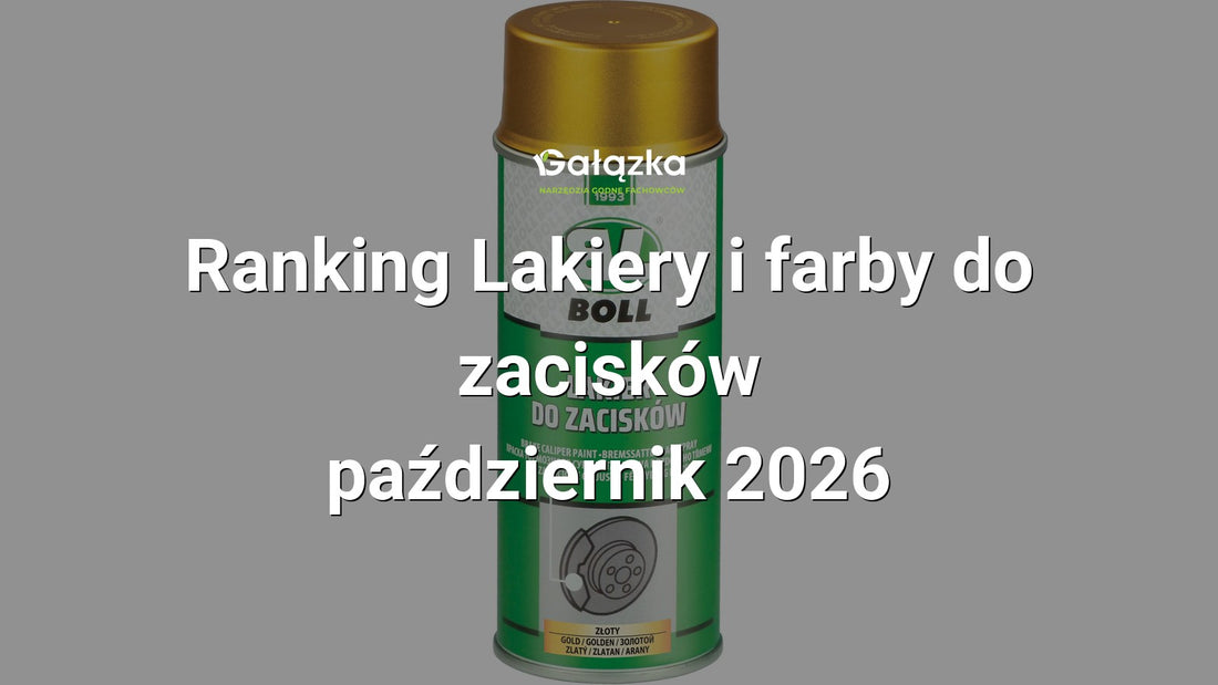 Ranking Lakiery i farby do zacisków - październik 2026 w Gałązka24.pl. Zdjęcie produktu: Lakier do zacisków 400ml złoty spray | 001117