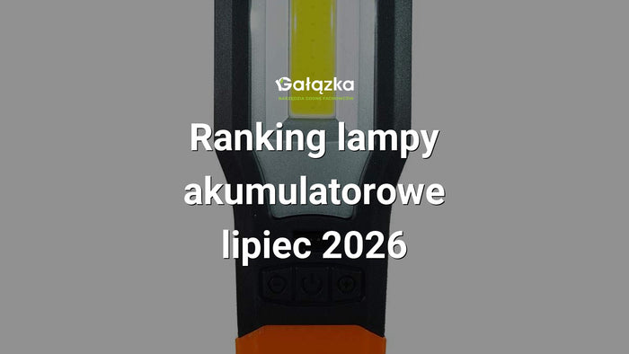 Ranking lampy akumulatorowe - lipiec 2026 w Gałązka24.pl. Zdjęcie produktu: Lampa akumulatorowa ze stacją dokującą regulacja mocy 10w + 5w | C6819