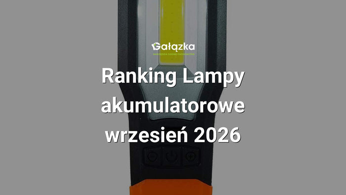 Ranking Lampy akumulatorowe - wrzesień 2026 w Gałązka24.pl. Zdjęcie produktu: Lampa akumulatorowa ze stacją dokującą regulacja mocy 10w + 5w | C6819