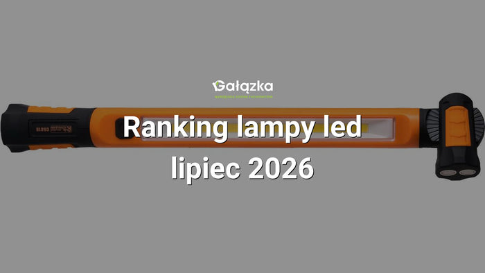 Ranking lampy led - lipiec 2026 w Gałązka24.pl. Zdjęcie produktu: Lampa pod maskę aku. 50 cm obrotowa 30 smd-led magnes | C6818