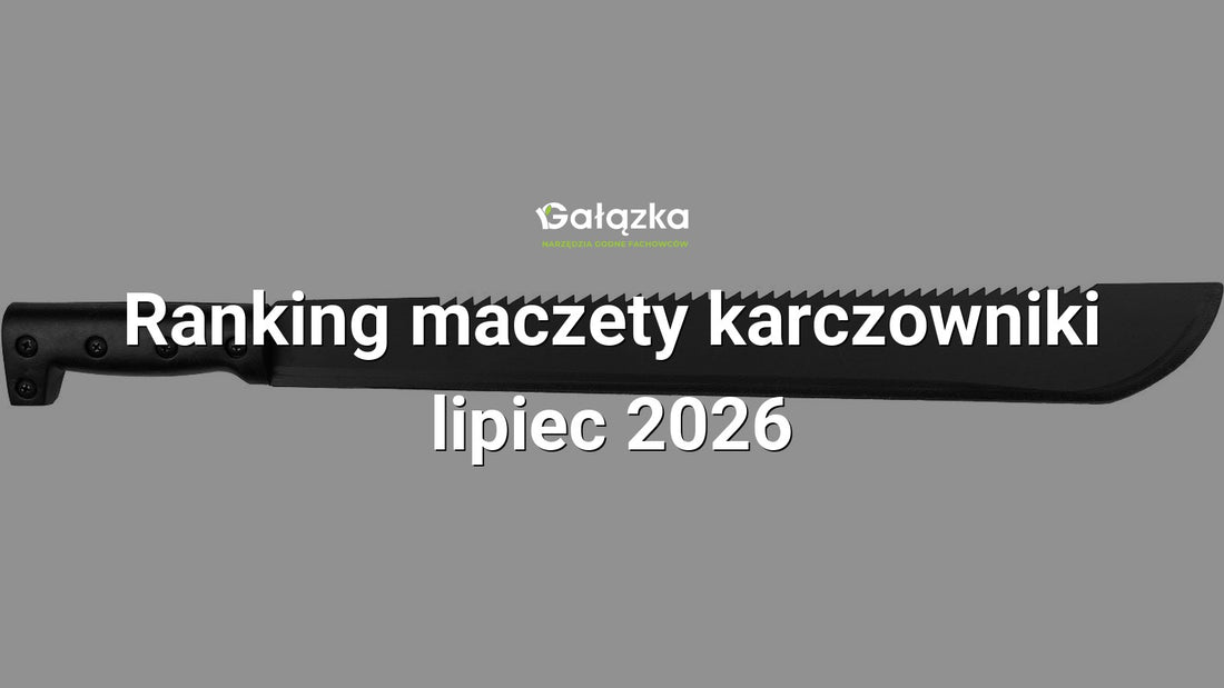 Ranking maczety karczowniki - lipiec 2026 w Gałązka24.pl. Zdjęcie produktu: Maczeta karczownik z kaburą 600 mm z piłką | C9137