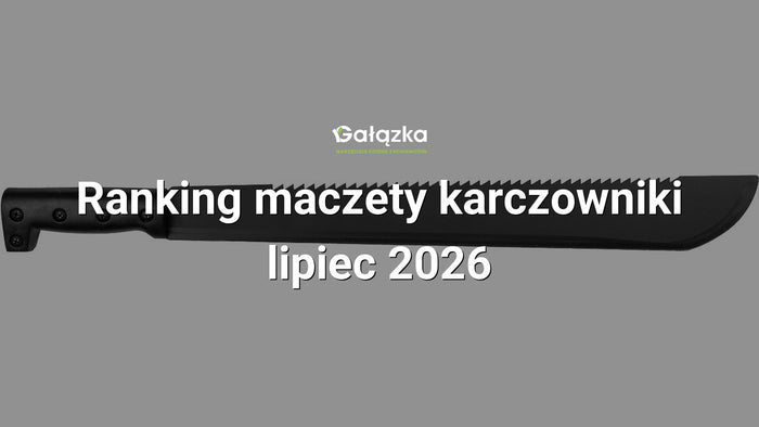 Ranking maczety karczowniki - lipiec 2026 w Gałązka24.pl. Zdjęcie produktu: Maczeta karczownik z kaburą 600 mm z piłką | C9137