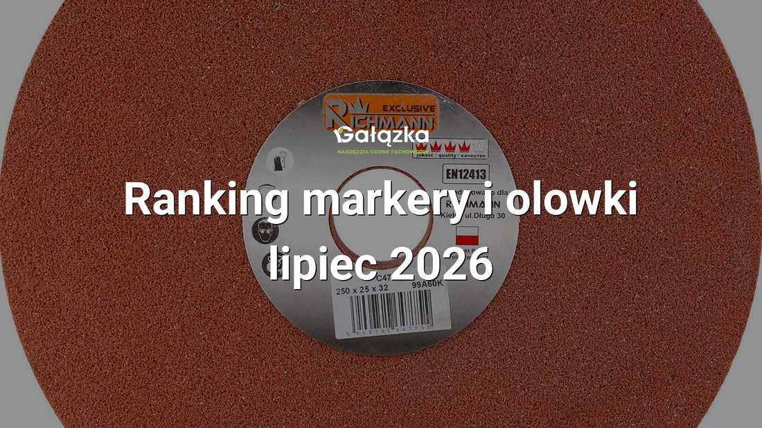 Ranking markery i olowki - lipiec 2026 w Gałązka24.pl. Zdjęcie produktu: Ściernica ceramiczna czerwona 250x25x32 | C4775
