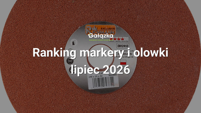 Ranking markery i olowki - lipiec 2026 w Gałązka24.pl. Zdjęcie produktu: Ściernica ceramiczna czerwona 250x25x32 | C4775