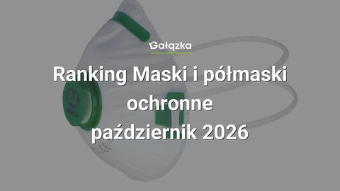 Ranking Maski i półmaski ochronne - październik 2026 w Gałązka24.pl. Zdjęcie produktu: Półmaska przeciwpyłowa z zaworem FFP1 | 003607