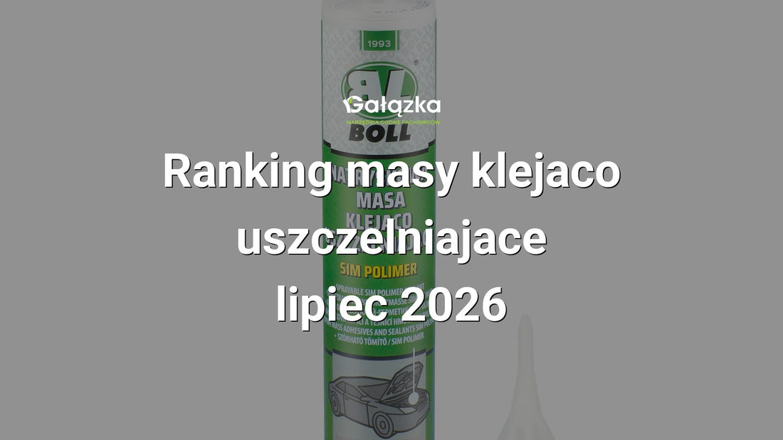 Ranking masy klejaco uszczelniajace - lipiec 2026 w Gałązka24.pl. Zdjęcie produktu: Masa klejąco-uszczelniająca natryskowa 290ml szara | 00701091