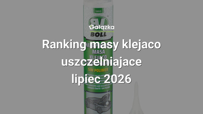Ranking masy klejaco uszczelniajace - lipiec 2026 w Gałązka24.pl. Zdjęcie produktu: Masa klejąco-uszczelniająca natryskowa 290ml szara | 00701091