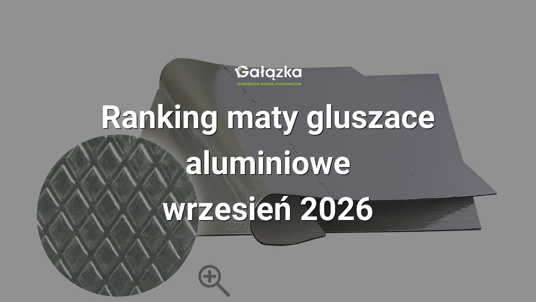 Ranking maty gluszace aluminiowe - wrzesień 2026 w Gałązka24.pl. Zdjęcie produktu: Mata samoprzylepna aluminiowa głusząca 50x50cm | 006011