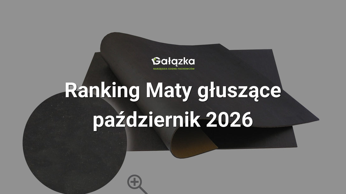 Ranking Maty głuszące - październik 2026 w Gałązka24.pl. Zdjęcie produktu: Mata samoprzylepna głusząca gładka 50x50cm | 0060112