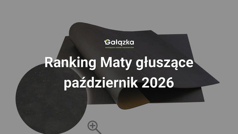 Ranking Maty głuszące - październik 2026 w Gałązka24.pl. Zdjęcie produktu: Mata samoprzylepna głusząca gładka 50x50cm | 0060112
