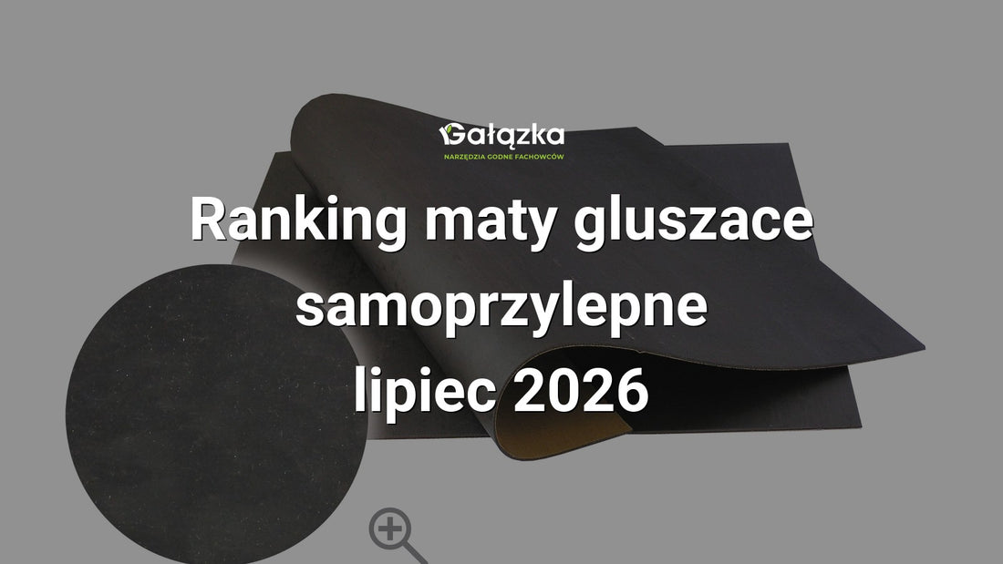 Ranking maty gluszace samoprzylepne - lipiec 2026 w Gałązka24.pl. Zdjęcie produktu: Mata samoprzylepna głusząca gładka 50x50cm | 0060112