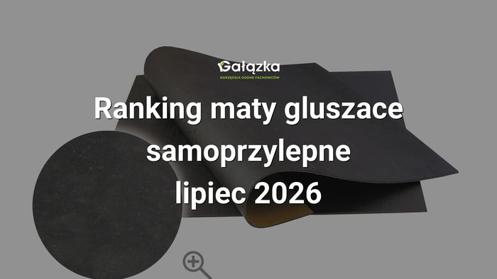 Ranking maty gluszace samoprzylepne - lipiec 2026 w Gałązka24.pl. Zdjęcie produktu: Mata samoprzylepna głusząca gładka 50x50cm | 0060112