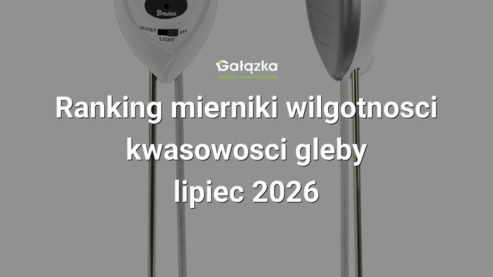 Ranking mierniki wilgotnosci kwasowosci gleby - lipiec 2026 w Gałązka24.pl. Zdjęcie produktu: WHITE LINE miernik kwasowości i wilgotności gleby, 3 funkcyjny - OVAL | WL-M12