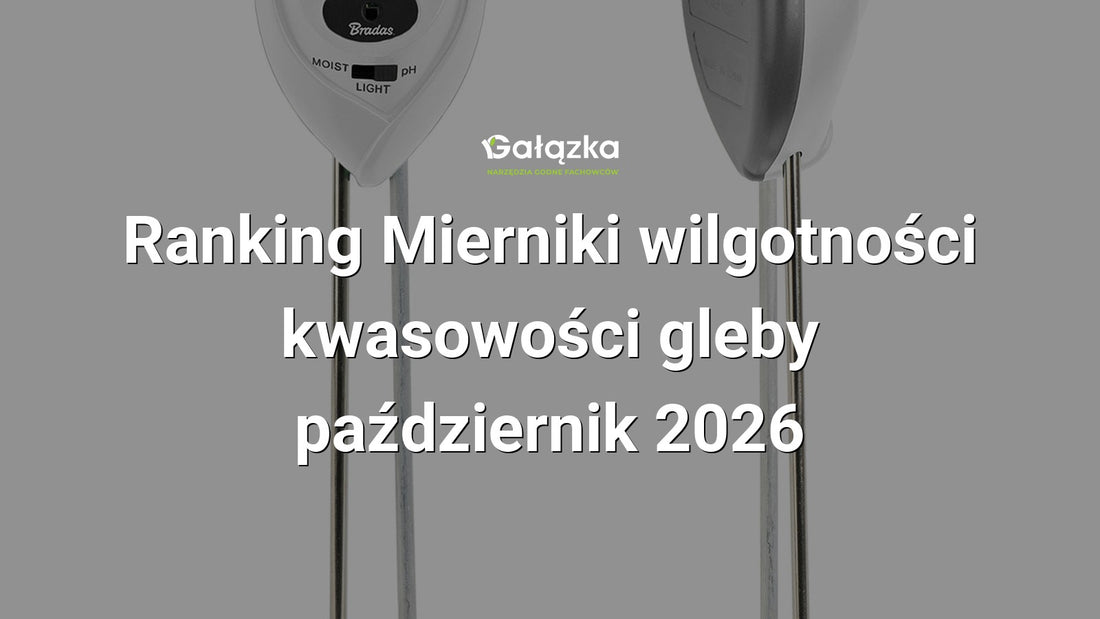 Ranking Mierniki wilgotności kwasowości gleby - październik 2026 w Gałązka24.pl. Zdjęcie produktu: WHITE LINE miernik kwasowości i wilgotności gleby, 3 funkcyjny - OVAL | WL-M12