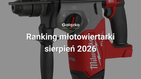 Ranking młotowiertarki - sierpień 2026 w Gałązka24.pl. Zdjęcie produktu: M18FHX-0 M18 FUEL™ młotowiertarka 26 mm SDS-Plus | 4933478887