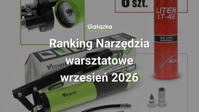 Ranking Narzędzia warsztatowe - wrzesień 2026 w Gałązka24.pl. Zdjęcie produktu: Smarownica ręczna 500ML NA kartusze + SMAR LITEN ŁT-43 6SZT. | 313/2