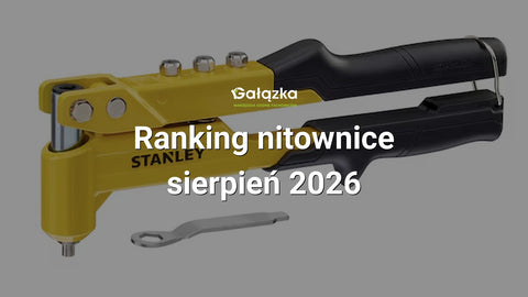 Ranking nitownice - sierpień 2026 w Gałązka24.pl. Zdjęcie produktu: Nitownica MR100 z obrotową głowicą do nitów i prac montażowych w warsztacie | 6-MR100