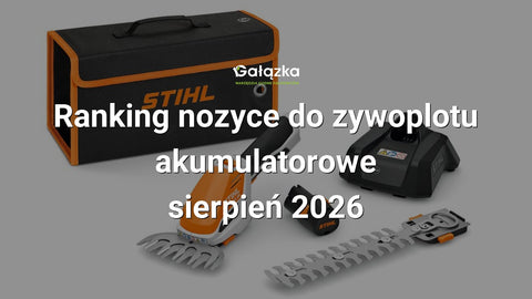 Ranking nozyce do zywoplotu akumulatorowe - sierpień 2026 w Gałązka24.pl. Zdjęcie produktu: Nożyce akumulatorowe do krzewów z akumulatorem i ładowarką HSA 26 SET | HA03-011-3516