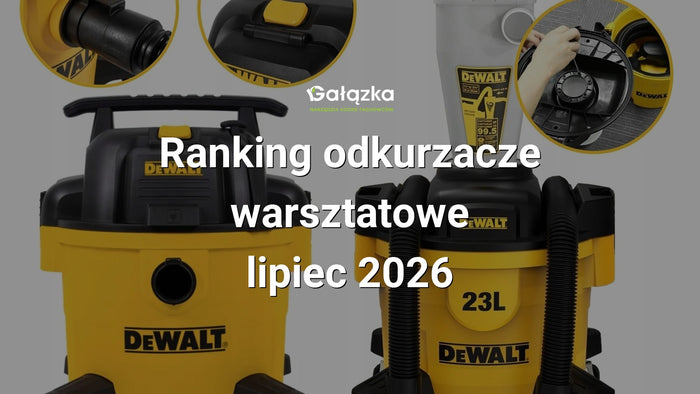 Ranking odkurzacze warsztatowe - lipiec 2026 w Gałązka24.pl. Zdjęcie produktu: Zestaw odkurzacz przemysłowy 34L 1200W + separator cyklonowy | 302/391