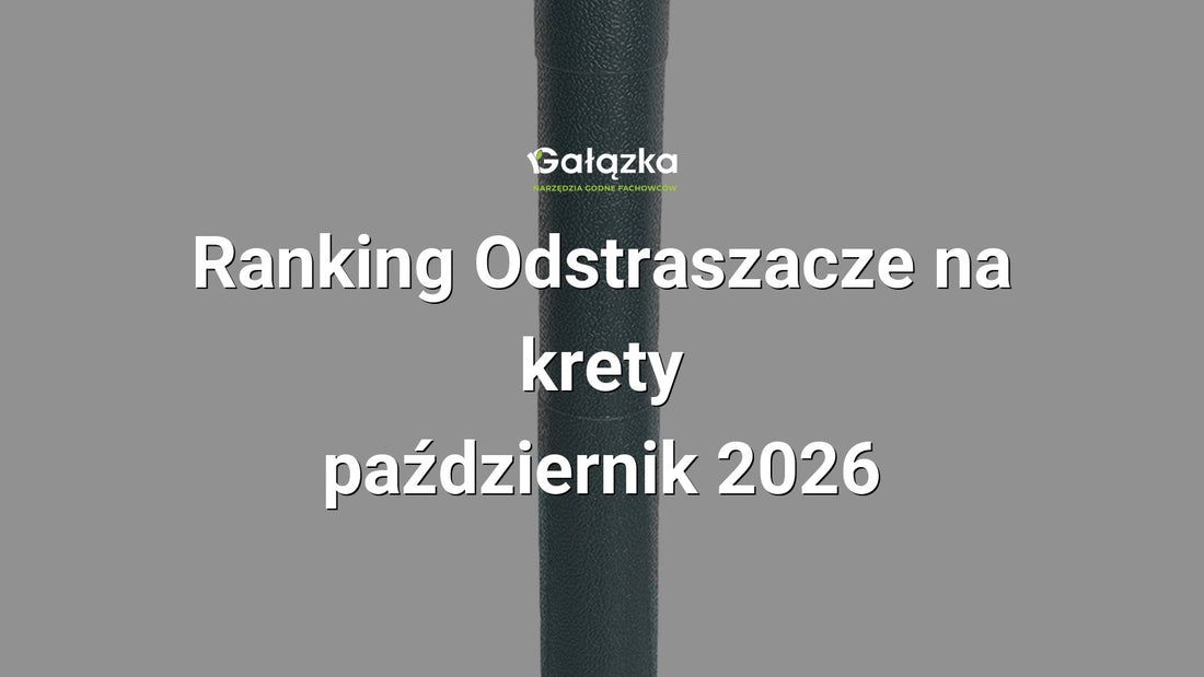 Ranking Odstraszacze na krety - październik 2026 w Gałązka24.pl. Zdjęcie produktu: Bateryjny odstraszacz na krety i gryzonie - prosty | CTRL-MO201B