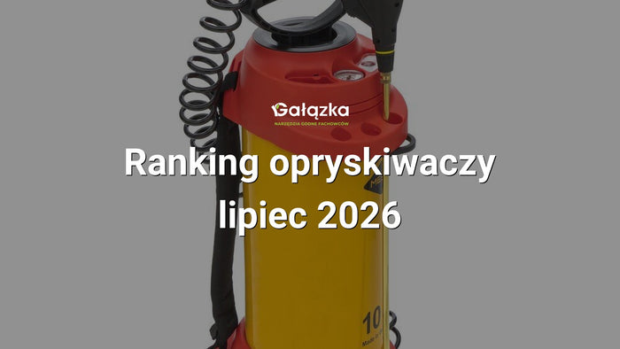 Ranking opryskiwaczy - lipiec 2026 w Gałązka24.pl. Zdjęcie produktu: Opryskiwacz wysokociśnieniowy stal 10L FPM | 3585P