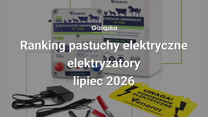Ranking pastuchy elektryczne elektryzatory - lipiec 2026 w Gałązka24.pl. Zdjęcie produktu: Elektryzator pastuch elektryczny uniwersalny 12V + zasilacz | V30000