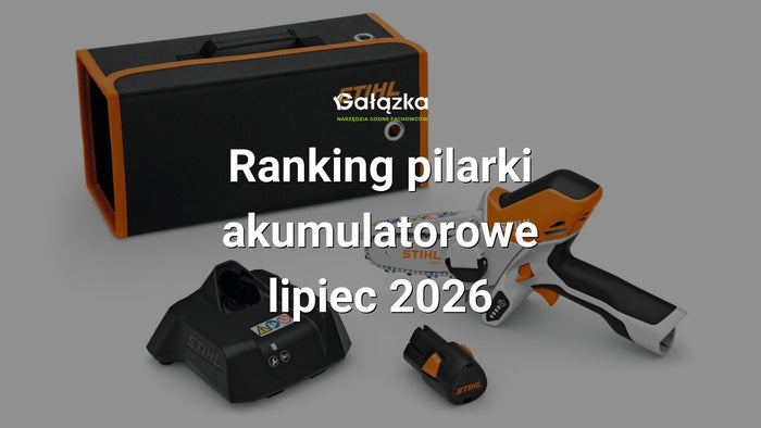 Ranking pilarki akumulatorowe - lipiec 2026 w Gałązka24.pl. Zdjęcie produktu: Przecinarka akumulatorowa DO drewna GTA 26 z AS2 i AL1 | GA01-011-6918