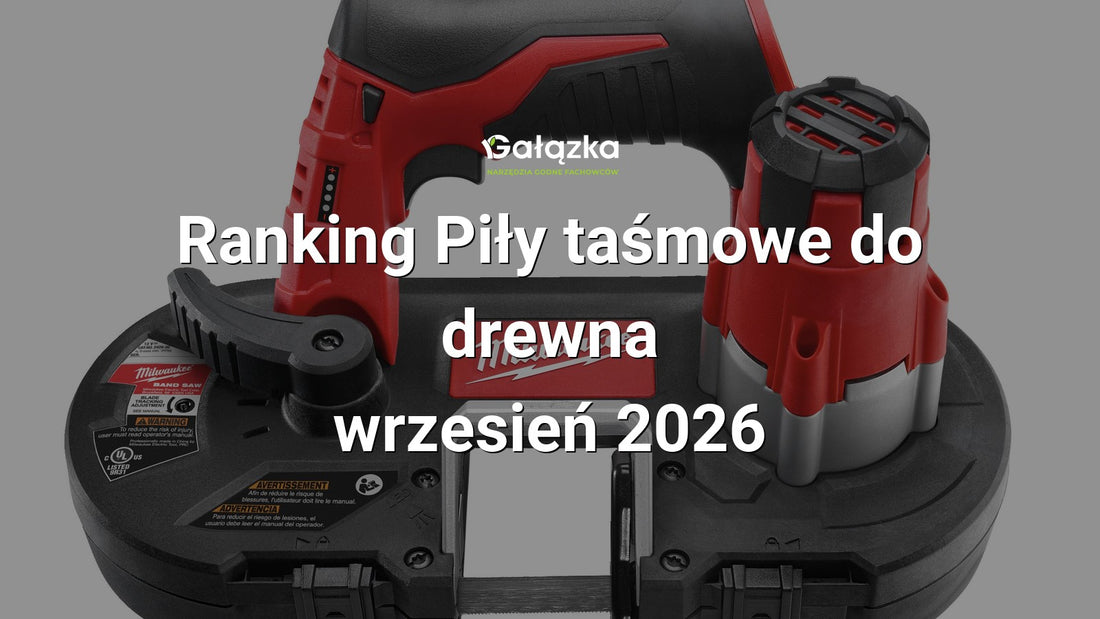 Ranking Piły taśmowe do drewna - wrzesień 2026 w Gałązka24.pl. Zdjęcie produktu: M12BS-0 M12™ subkompaktowa pilarka taśmowa 41 mm | 4933431310