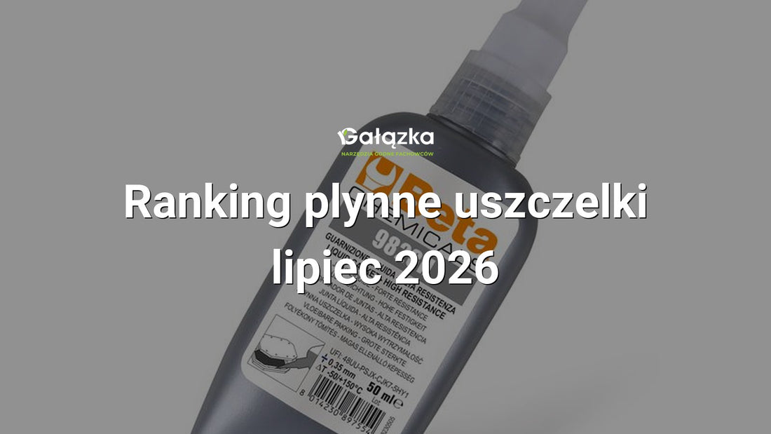 Ranking plynne uszczelki - lipiec 2026 w Gałązka24.pl. Zdjęcie produktu: Płynna uszczelka o dużej sile łączenia do płaskich powierzchni 50ml | 9823H/50T
