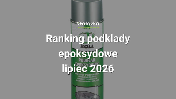 Ranking podklady epoksydowe - lipiec 2026 w Gałązka24.pl. Zdjęcie produktu: Podkład epoksydowy 500ml. spray | 0014014